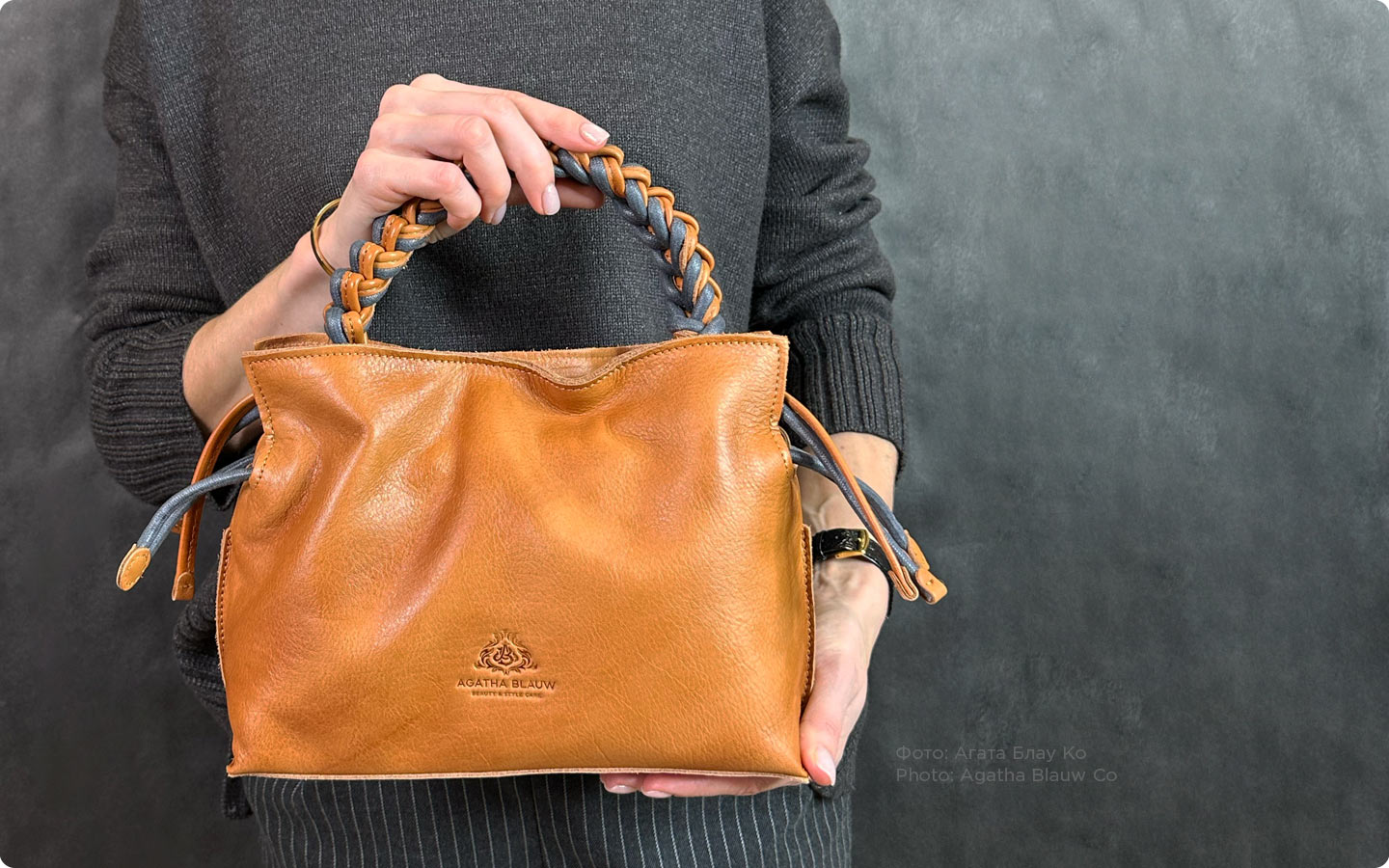 Сумка женская кожаная Agatha Blauw Сумка женская кожаная Agatha Blauw